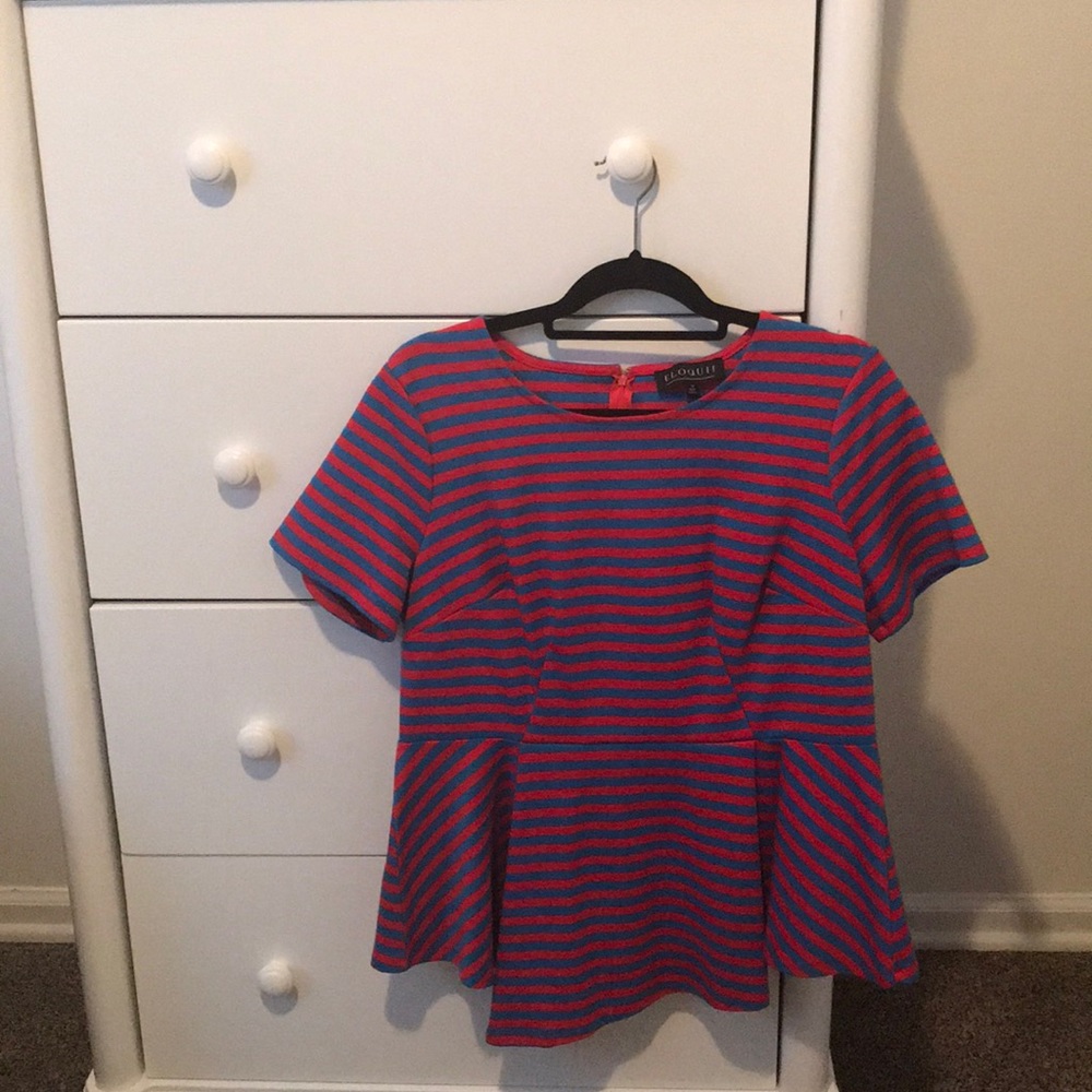 Eloquii Peplum Top